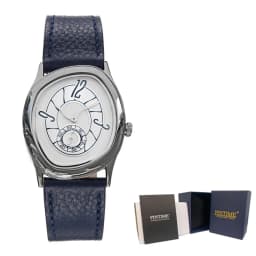 Innovative Series of Special Shaped Quartz Watches with Import Movement 32mm Dial with Genuine Leather Strap and Steel Case