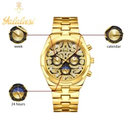 YaLaLuSi Unisex Waterproof Quartz Watches: Luxury Couple Watches, Fashionable Bracelet Watches, Gift Ideas Reloj Mujer