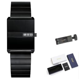 Square Niche Couple Watches Silver Stainless Steel Bracelet New-style Trendy Men Timepiece Fashionable Gift Unisex Quartz Watche