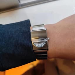 Square Niche Couple Watches Silver Stainless Steel Bracelet New-style Trendy Men Timepiece Fashionable Gift Unisex Quartz Watche