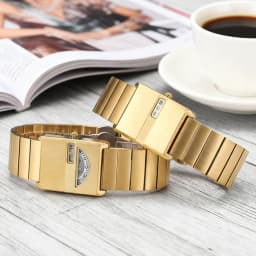 Square Niche Couple Watches Silver Stainless Steel Bracelet New-style Trendy Men Timepiece Fashionable Gift Unisex Quartz Watche