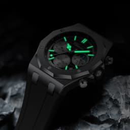 CHENXI Men's Luxury Chronograph Sport Quartz Watch Waterproof Luminous Silicone Strap Fashion Relogio Masculino for Gentlemen
