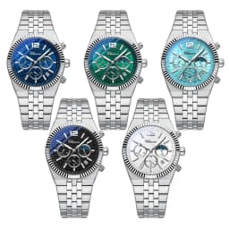 CHENXI Original Men Quartz Watch Waterproof Business Chronograph Man Wristwatch Luminous Fashion Steel Strap Watch for Men