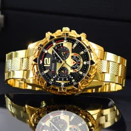 Men Watch 2pcs/set, Classic Fashion Men's Business Quartz Watches Sets Analog Casual Wrist Watch Sets, Gifts for Men.
