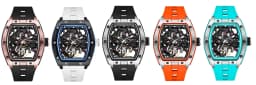 Mechanical Watch 2026 Luminous Transparent Steel Case Tourbillon Automatic Luxury Skeleton Dial Wholesale Gorman Watch