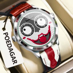 POEDAGAR Original Watch For Man Waterproof High Quality Fashion Male Watches Quartz Leather Casual Men's Wristwatch Reloj Hombre
