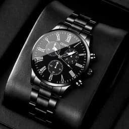 Men's Fashion Business watch, Simple casual quartz watch,  Daily and work accessories, holiday gifts
