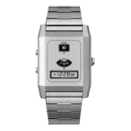 C-0PO Couple's Retro Digital Watch LCD Display, Vintage 2026 Design - Adjustable Strap Daily Casual Matching Timepiece