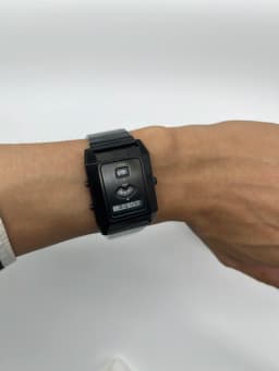 C-0PO Couple's Retro Digital Watch LCD Display, Vintage 2026 Design - Adjustable Strap Daily Casual Matching Timepiece