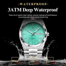 POEDAGAR Fashion Couple Watch Waterproof Stainless Steel Men Wristwatch Luminous Date Week Quartz Watches For Boyfriend+Gift Box