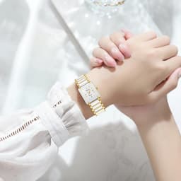 CHENXI 104A Couple's Watches Luxury Waterproof Relojes Para Damas Wristwatch for Woman and Man Simulated-Ceramics Strap Gift