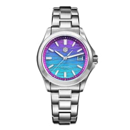 San Martin Watch 39mm Luxury Dress Miyota 9015 Automatic Mechanical Watches for Men With Mop Guilloche 100m Waterproof SN0150