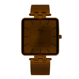 Fashion Couple Watches for Lovers Men Women Classic Simple Square Steel Mesh Strap Waterproof Quartz Wristwatches Drop Shipping