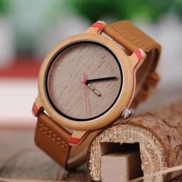 BOBO BIRD Wood Wristwatches Japan Miyota Movement Watch Fashion Brand Designer Bamboo Wooden Watches LOGO Customized OEM