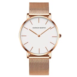 2Pcs Fashion Women's Set Watch 6.9mm Ultra Thin Japanese Movement Minimalist Valentine Day Mens Quartz Watch Relogios Masculino
