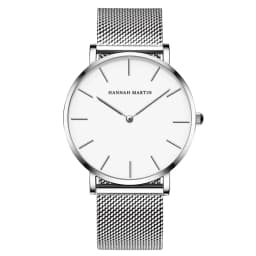 2Pcs Fashion Women's Set Watch 6.9mm Ultra Thin Japanese Movement Minimalist Valentine Day Mens Quartz Watch Relogios Masculino