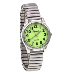 Elastic Elastic Band Quartz Couple Fashion Pair Watch Elderly Large Dial Pointer Digital Surface Men's Watch For Men Women