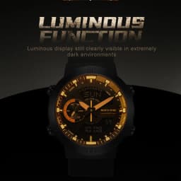 NORTH EDGE HORNET New Digital Watch Men's Sports Watches Dual Time Alarm Clock