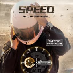 NORTH EDGE HORNET New Digital Watch Men's Sports Watches Dual Time Alarm Clock