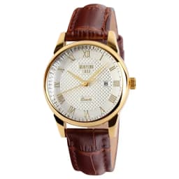 SKMEI 9058 Time Leather Strap Sports Waterproof Wristwatches Date Clock Lovers Quartz Women Men Watch Love Witness Reloj Hombre