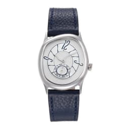 Luxury Quartz Men's Watch Vintage Cash Creative Melting Twisted Watches for Women Irregular Case Leather Y2K Ins Style Watch