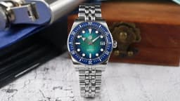 San Martin 37.5-40mm Original Design Luxury Couple Watch Miyota 9015 Automatic Mechanical Men Diver Watches Waterproof SN0148
