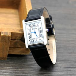New Top Quality Leather Strap Quarts Watch Simple Square Rome Women's Wristwatch Neutral Couple Watch Sapphire Ladies Watch