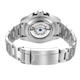 TIME TOKEN GMT Watches Carbon Fiber Sapphire Mechanical Watch 10Bar Waterproof 40mm Luxury Diver Men Wristwatch reloj hombre