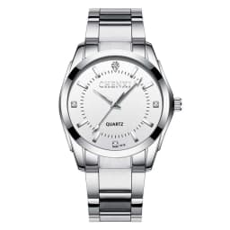 CHENXI 021B Couple's Watch Luxury Fashion Alloy Steel Quartz Watch For Ladies Casual Bracelet Waterproof Diamond Watches Gifts