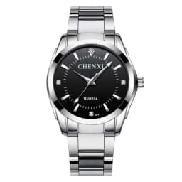 CHENXI 021B Couple's Watch Luxury Fashion Alloy Steel Quartz Watch For Ladies Casual Bracelet Waterproof Diamond Watches Gifts