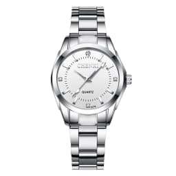CHENXI 021B Couple's Watch Luxury Fashion Alloy Steel Quartz Watch For Ladies Casual Bracelet Waterproof Diamond Watches Gifts