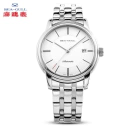 Seagull Classic Fashion Couple Watches Luxury Men Women Business Casual Leather Automatic Mechanical Watch Luxury Wristwatch 405