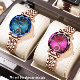 2pcs Luxury Elegant Women's Watch Set, Quartz Movement Casual Watch | Party Dress Wristwatch | Gorgeous | Fashion Accessories