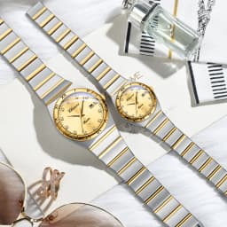 CHENXI Fashion Luxury Couple Quartz Watch Waterproof Glow Luminous Date Week Function Durable Comfortable Wristwatch for Lovers