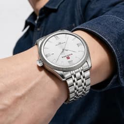 NAVIFORCE Quartz Lover Watches Calendar Display 3ATM Waterproof Stainless Steel Strap Fashion Luxury Wristwatch for Couple Gifts