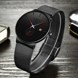 LIGE Quartz Clock Sports Men Watch Top Brand Luxury Famous Dress Fashion Watches Male Unisex Ultra Thin Wrist watch Para Hombre
