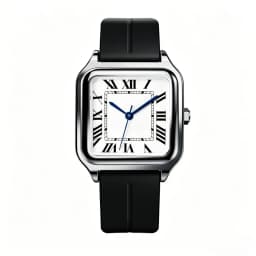 Sabr Arabic Numeral Watch 3ATM Waterproof Alloy Case Men's Quartz Wristwatch Silicone Strap Magnetic Buckle Women Business Watch