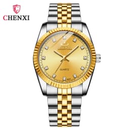 CHENXI 004A Luxury Men and Women Watch Waterproof Date Clock Male Sports Watches Men Quartz Casual Steel Couple Wrist Watch Gift