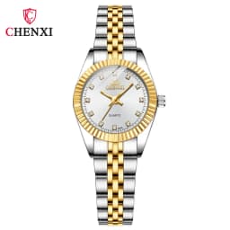 CHENXI 004A Luxury Men and Women Watch Waterproof Date Clock Male Sports Watches Men Quartz Casual Steel Couple Wrist Watch Gift