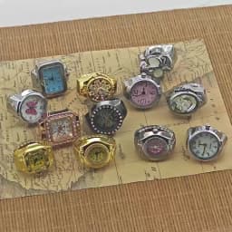 Alloy Shell Love Quartz Arabic Digital Dial Fashion Men's And Women's Ring Watch Compact