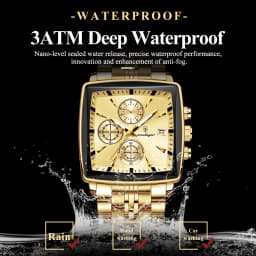 POEDAGAR Fashion Love Wristwatch Chronograph Date Stainless Steel Men Clock For Husband Waterproof Luminous Men's Quartz Watches
