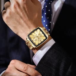 POEDAGAR Fashion Love Wristwatch Chronograph Date Stainless Steel Men Clock For Husband Waterproof Luminous Men's Quartz Watches