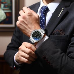 CHENXI Business Luxury Men's Quartz Watch Waterproof Stainless Steel Luminous Display Chronograph Week Date Wristwatch for Men
