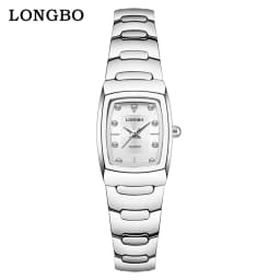 Watches For Couple Watch 2024 Luxury Square Gold Quartz Clock Stainless Steel Waterproof Lady Man's Wristwatch Business Watch