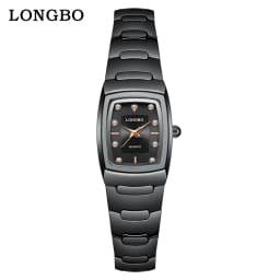Watches For Couple Watch 2024 Luxury Square Gold Quartz Clock Stainless Steel Waterproof Lady Man's Wristwatch Business Watch