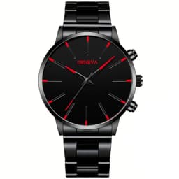 Fashionable and casual men's watch, business-style simple quartz wristwatch, Christmas, Thanksgiving, Valentine's Day gifts