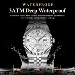 POEDAGAR Casual Top Men Clock Waterproof Luminous Date Luxury Man Watch Stainless Steel Quartz Fashion Men's Watches Couple Gift