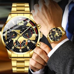 Trend Alloy Couple Couple Watch Fashion Ambition Watch Couple