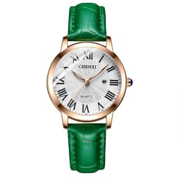 CHENXI Women Top Luxury Brand Fashion Casual Leather Quartz Waterproof Date Wristwatch Elegant Daily Gift Relogio Feminino