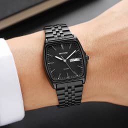 SKMEI 2628 Quartz Watches For Women Men 30M Waterproof Fashion Unisex Wristwatch Men Luxury Clock Business Outfit (1 or 2 Pack)